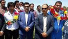از افتخار آفرینان مسابقات بین المللی گرجستان در شهرستان پارس آباد استقبال شد .