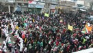 راهپیمایی ۲۲بهمن در پارس آبادمغان از نگاه دوربین